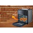 Oil-free fryer-Hot air oven, Air Fryer HAUSBERG HB-2370, 12 programs, capacity 12L, power 1800-2000W, temperature adjustment 80-200°C