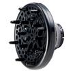HAUSBERG HB-24GR Haartrockner, 1800 W – 2200 W, 2 Geschwindigkeiten, 3 Temperaturstufen, Schnelltrocknungsfunktion, grau