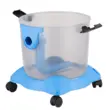 Aspirateur à filtration d&#39;eau Hausberg HB-2830BL, puissance 2 200 W, capacité 18 L, niveau sonore 81 dB, filtre lavable, tube télescopique en métal, bleu