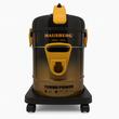 Turbo-Power-Staubsauger Hausberg HB-2835AU, Leistung 2000-2400W, Fassungsvermögen 21L, Geräuschpegel 76dB, waschbarer Filter, Metallgehäuse