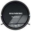 Hausberg HB3005 Staubsaugerroboter, WLAN, 20W, Staubsaugen und Wischen, Sprachsteuerung, reinigt Fläche 90-120m/2, 2 Stunden Autonomie, 350ml Staubbehälter, 65 dB Geräuschpegel, Schwarz