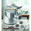 Hausberg HB-3445 Küchenmaschine, 3200W, 2Kg/min, Gemüseschieber, Aluminiumgehäuse, Kupfermotor