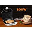 Sandwich-maker Hausberg HB-3535AB, 800 W, alb, model grill