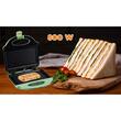 Sandwichmaker Hausberg HB-3535VR, 800 W, grün, Grillmodell