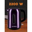 Hausberg HB-3608MV Wasserkocher, 2200 W, 1,7 l, Edelstahl, MOV