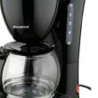Kaffeemaschine HB 3700 Hausberg, 1,2 l, 1200 W, Schwarz