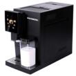 Aparat de cafea digital Hausberg HB3775NG, automat boabe, ecran tactil TFT 3.5", cappuccino/latte, recipient lapte 400 ml, rezervor 1.1 L, 1100-1350 W