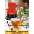 Hausberg HB-3810RS Wasserkocher, Leistung 600 W, Fassungsvermögen 500 ml, Rot