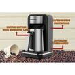 Türkische Kaffeemaschine HAUSBERG HB-3821IN, 400-500W, 250ml, Überhitzungsschutz, Thermostat, Edelstahl-Schwarz