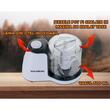 Hachoir électrique Hausberg HB-4504A, puissance 100 W, moteur cuivre, blanc