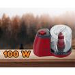 Hausberg HB-4504RS Elektrozerkleinerer, Leistung 100 W, Kupfermotor, Rot