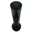 HAUSBERG HB-5951NG Tower Fan with Remote Control, Touch, 60W, 32 inches, 3 Operating Modes, 3 Speeds, Black