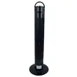 HAUSBERG HB-5951NG Tower Fan with Remote Control, Touch, 60W, 32 inches, 3 Operating Modes, 3 Speeds, Black