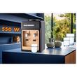 Hausberg HB-6026NG Wasserspender, Heizleistung 550 W, Kühlleistung 80 W, LED-Anzeigen für Warm- und Kaltwasser, automatischer Thermostat, Schwarz-Braun