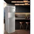 Hausberg HB-6027GR Standwasserspender, mit Kompressor, Heizleistung 550 W, Kühlleistung 80 W, LED-Anzeigen für Warm- und Kaltwasser, automatischer Thermostat, Grau