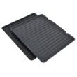 Sandwichmaker &amp; Grill HAUSBERG HB-636NG, 1650-2000W, Einstellbarer Thermostat, Bedienknopf, LED-Anzeige, Edelstahl
