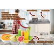 Hausberg HB-7520 Multifunktions-Küchenmaschine, 800 W, 3 Geschwindigkeiten