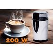 Moulin à café électrique HAUSBERG HB-7564AB, 200 W, 70 g, moteur en cuivre, blanc