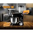 Wielofunkcyjny robot kuchenny All-in-one Hausberg HB-7605, 1000 W, mikser/blender/maszynka do mielenia mięsa, czarny