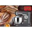 Mixer mit Schüssel HAUSBERG HB-7620GR, Leistung 1000W, 5 Liter, 6 Geschwindigkeiten, Grau