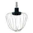 Mixer mit Edelstahlschüssel HAUSBERG HB-7622NG, 1600-1700 W, 6,5 L Edelstahlschüssel, 10 Geschwindigkeiten, Geräuschpegel 95dB, Schwarz