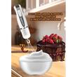 Blender 4 in 1, Hausberg HB-7666AB, 2 speeds, copper motor, stainless steel blade, 350W, White