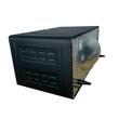 Rustikaler Elektrobackofen HAUSBERG HB-8001RST, 1400W, 48l, Mechanische Zeitschaltuhr, Einstellbarer Thermostat, 4 Einschubhöhen, Hochtemperaturbeständige Glastür, Mechanische Blende, Schwarz-Gold