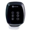 Șemineu Electric Digital HAUSBERG HB-8219AB, 2000 W, Efect de Flacără 3D, Încălzire Ceramică PTC, Telecomandă, Afișaj LED, Negru