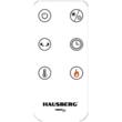 Șemineu Electric Digital HAUSBERG HB-8219AB, 2000 W, Efect de Flacără 3D, Încălzire Ceramică PTC, Telecomandă, Afișaj LED, Negru