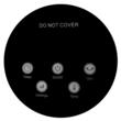 Șemineu Electric Digital Tip Turn HAUSBERG HB-8228NG, 2000 W, Efect de Flacără, Protecție la Răsturnare, Termostat, Telecomandă, Negru