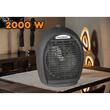 Hausberg HB-8504NG Heizlüfter, 2000 W, 3 Leistungsstufen, Sicherheitssystem, Schwarz
