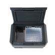 Frigider Hausberg HB-G060 Profesional Camping 28L Congelator Portabil cu Deschidere Duală și Protecție Baterie