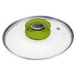 Keramiktopf mit Deckel Hausberg HB-H714GA, Silikongriffe, 4 l, 24x10,2 cm, Gelb