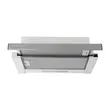 Hotte télescopique encastrable Hausberg HB-1285IN, puissance d&#39;aspiration 420 m3/h, 2 moteurs, 60 cm, acier inoxydable