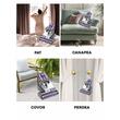 UV anti-mite vacuum cleaner with multifunctional digital display HB-2022MV, 600 W, negative ions