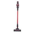 2in1-Bürstenstaubsauger HAUSBERG HB-2033GR, 900W, 0,7L, 2 Geschwindigkeiten, Rot-Grau