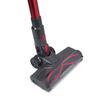 2in1-Bürstenstaubsauger HAUSBERG HB-2033GR, 900W, 0,7L, 2 Geschwindigkeiten, Rot-Grau