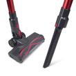 2in1-Bürstenstaubsauger HAUSBERG HB-2033GR, 900W, 0,7L, 2 Geschwindigkeiten, Rot-Grau