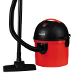 Aspirateur multifonction Hausberg HB-2095RZ, aspiration eau et poussière, 1000 W, grande capacité 15 L, filtre HEPA, rouge-noir