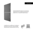 Hausberg HB-2285NG Dekorative Einbauhaube, 163 W, Aluminiumfilter, Maximale Absorptionsleistung 650 m3/h, 60 cm, Schwarz