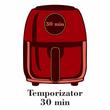 Air Fryer HB-2365, 1800 W, 5.2 L, Timer, overheat protection, cool handle, LCD display