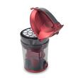 Odkurzacz bezworkowy Hausberg HB-2820RS, 2400 W, 4,5 litra, 85 dB, filtr zmywalny, system multicyklonowy, czarno-czerwony