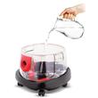 Vacuum cleaner with water filtration Hausberg HB-2880, Power 2400W, Capacity 20L, Noise Level 85dB, Washable Filter, Red/Black