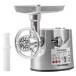 Hausberg HB-3445 Küchenmaschine, 3200W, 2Kg/min, Gemüseschieber, Aluminiumgehäuse, Kupfermotor