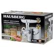 Hausberg HB-3445 Küchenmaschine, 3200W, 2Kg/min, Gemüseschieber, Aluminiumgehäuse, Kupfermotor