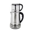 Digitaler Teekocher HAUSBERG HB-3640IN, 1500W, 1,7L Tasse, 1L Wasserkocher, Edelstahlblende mit Digitalanzeige, Thermostat, Inox