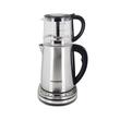 Digitaler Teekocher HAUSBERG HB-3640IN, 1500W, 1,7L Tasse, 1L Wasserkocher, Edelstahlblende mit Digitalanzeige, Thermostat, Inox