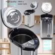 Bouilloire électrique et thermos HAUSBERG HB-3645IN, 900 W, 220-240 V, 5,2 L, maintien au chaud, indicateur de niveau d&#39;eau, protection contre la surchauffe, thermos, acier inoxydable