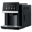 HAUSBERG HB-3770 Professioneller Espressoautomat, LatteGo Milchsystem, 19 Getränke, 15 bar, TFT-Digitaldisplay, AquaClean Filter, Keramikmahlwerk, Mahlkaffee-Option, MEMO-Funktion, 10 Profile, Schwarz