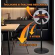 Hausberg HB5200 Speed Standventilator, 40 cm, 3 Geschwindigkeiten, 1-2 Stunden Timer